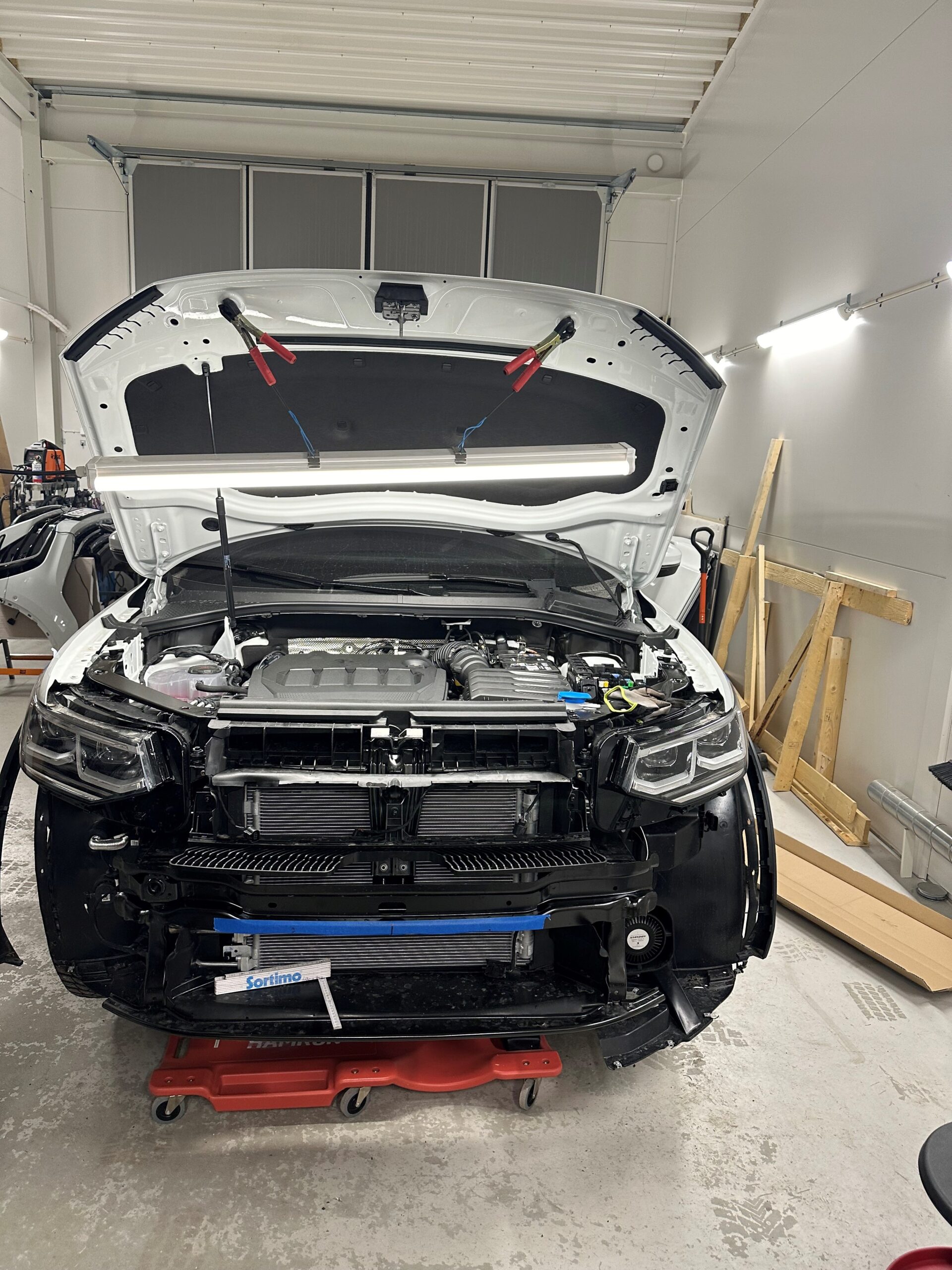 VW med varningsljus och sirén – byggd för räddningstjänst