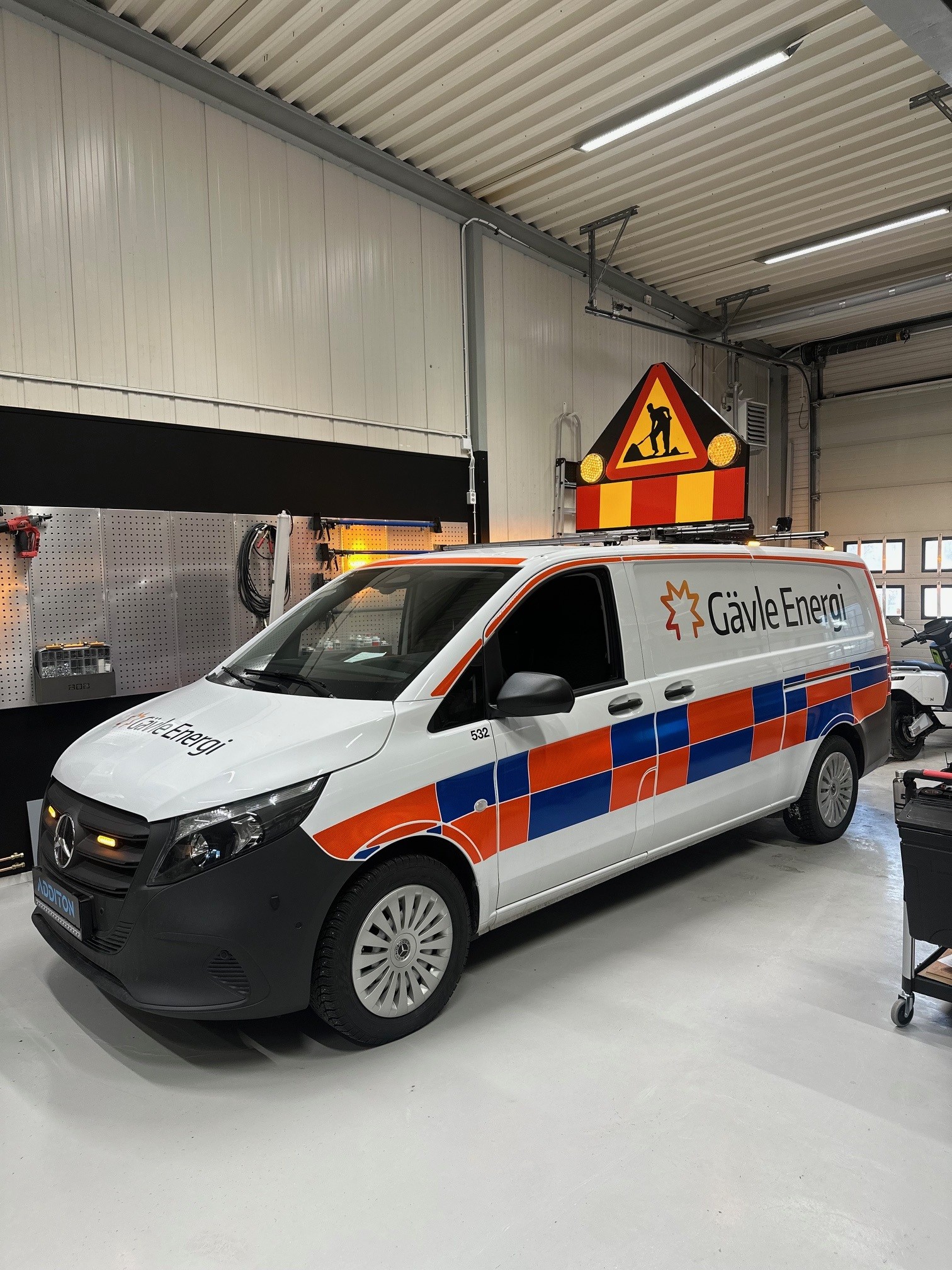 Arbetsfordon till Gävle Energi